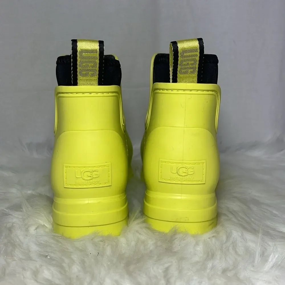 UGG Droplet Rain Booties‎ Pearfelt Sz 6